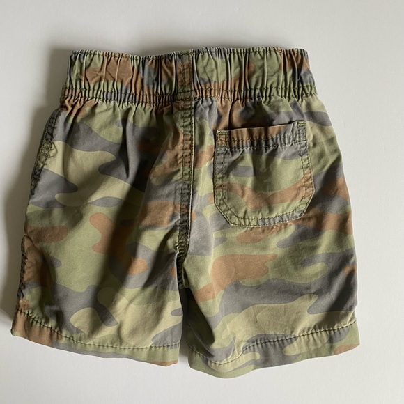 Carter's Camouflage Pull-on Shorts Boys 2T Camo - Picture 7 of 7